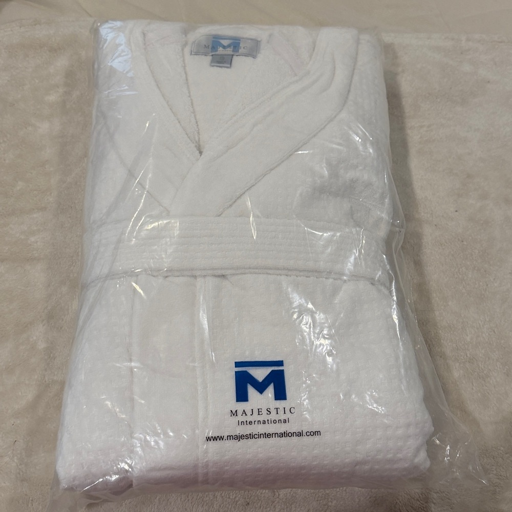 Majestic White Bathrobe